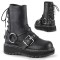 Lilith-210 - Black Vegan Leather  