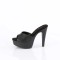 Martini-501 - Black Faux Leather Matte