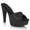 Martini-501 - Black Faux Leather Matte