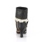 Matey-115 - Black Distressed Pu Brown Microfiber  