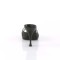 Monroe-01 - Black Faux Leather  