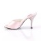 Monroe-05 - Pink Faux Leather  