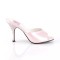 Monroe-05 - Pink Faux Leather  