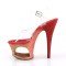 Moon-708OMBRE - Clear Rose Gold Red Ombre  