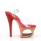 Moon-708OMBRE - Clear Rose Gold Red Ombre  
