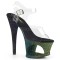Moon-708OMBRE - Clear Emerald Black Ombre  