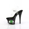 Moon-708USD - Clear Black Neon Green