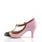 PEACH-03 - Pink Multi Faux Leather