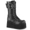 Petrol-150 - Black Vegan Leather  