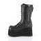 Petrol-150 - Black Vegan Leather  