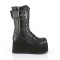 Petrol-150 - Black Vegan Leather  