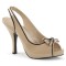 Pinup-10 - Cream Black Pat  