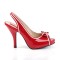 Pinup-10 - Red White Pat  