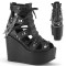 Poison-95 - Black Vegan Leather  