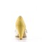 POPPY-18 - Yellow Cream Faux Leather