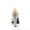 Queen-02 - Cream Pat Silver Glitter  