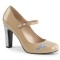 Queen-02 - Cream Pat Silver Glitter  