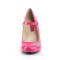 Queen-02 - Pink Pat Silver Glitter  