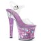 Radiant-708BHG - Clear Purple Hologram  