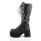 Ranger-303 - Black Faux Leather  