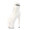 Rapture-1020STR-LT - White Faux Leather Matte