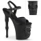 Rapture-809 - Black Faux Leather Matte