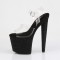 Razzle-808WR - Clear Black Reptile Print