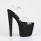 Razzle-808WR - Clear Black Reptile Print