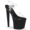 Razzle-808WR - Clear Black Reptile Print