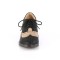 Russell-34 - Black Tan Faux Leather  