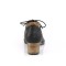 Russell-34 - Black Tan Faux Leather  