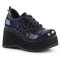 Scene-31 - Black Hologram Vegan Leather  