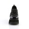 Scene-31 - Black Hologram Vegan Leather  