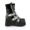 Scene-51 - Black Pat Vegan Leather  