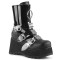 Scene-51 - Black Pat Vegan Leather  
