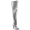 Seduce-3000WC - Silver Stretch Metallic Pu