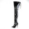 Seduce-4000SLT - Black Stretch Patent