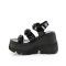 Shaker-13 - Black Vegan Leather