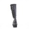 Shaker-232 - Black Vegan Leather