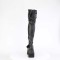 Shaker-325 - Black Vegan Leather