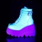 Shaker-52 - UV Green Shifting Glitter Vegan Leather  