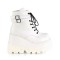 Shaker-52 - White Vegan Leather  