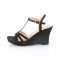 Silvie-20 - Black Shimmering Fabric  