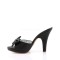 SIREN-03 - Black Faux Leather