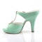Siren-09 - Mint Faux Leather  