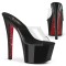Sky-301CRS - Clear Black Red Rhinestone  