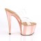 Sky-302 - Clear Rose Gold Chrome  