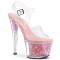 Sky-308CF - Clear Pink Iridescent Glitter  