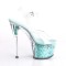 Sky-308GF - Clear Turquoise Multi Glitter  