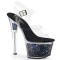 Sky-308GF - Clear Black Multi Glitter  